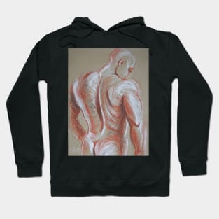 Man Nude Figure 4 Hoodie